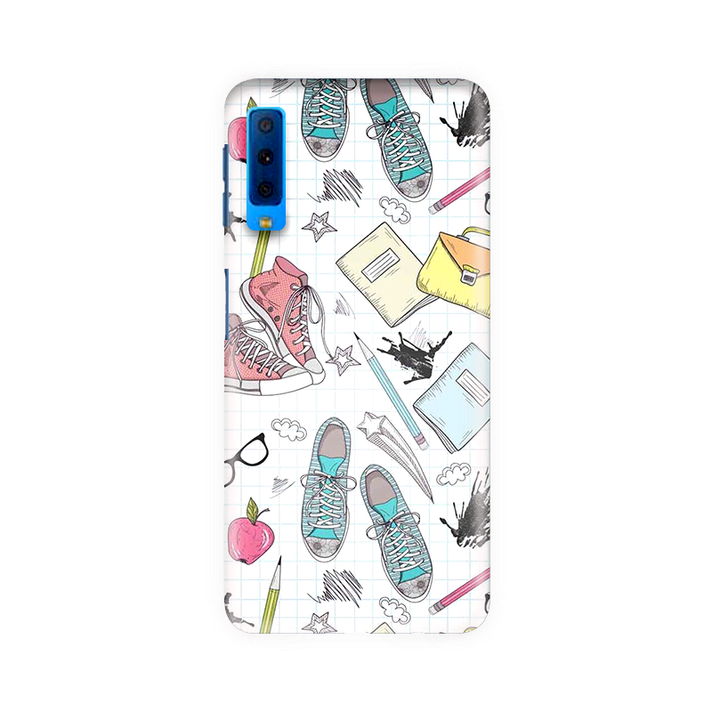 samsung a70 16 Back To School For Samsung A70 Back cover