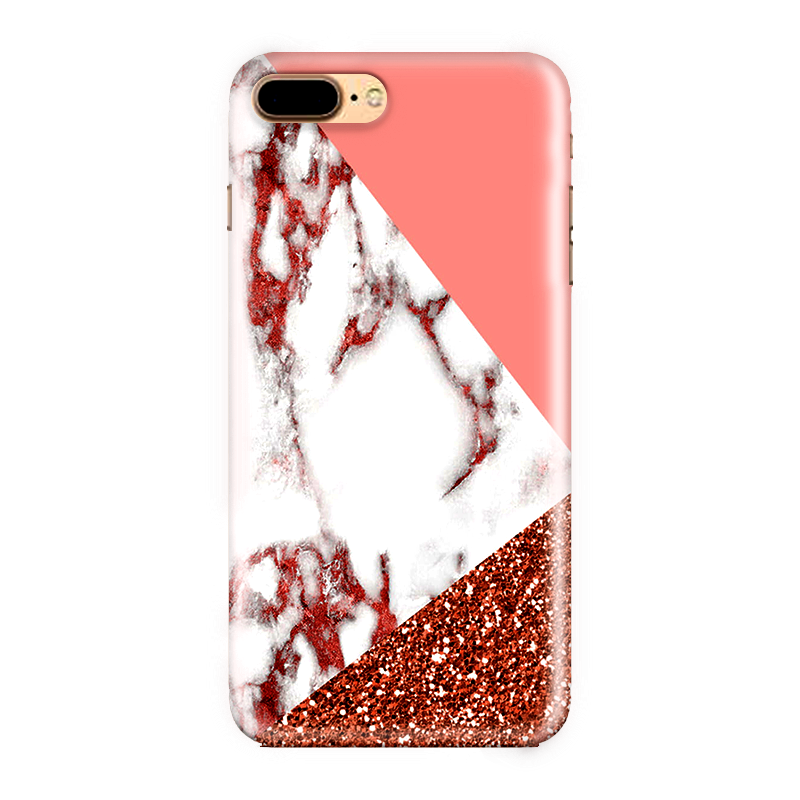 i phone 7 plus 18 Pink Marble Design I Phone 7 Plus Back cover