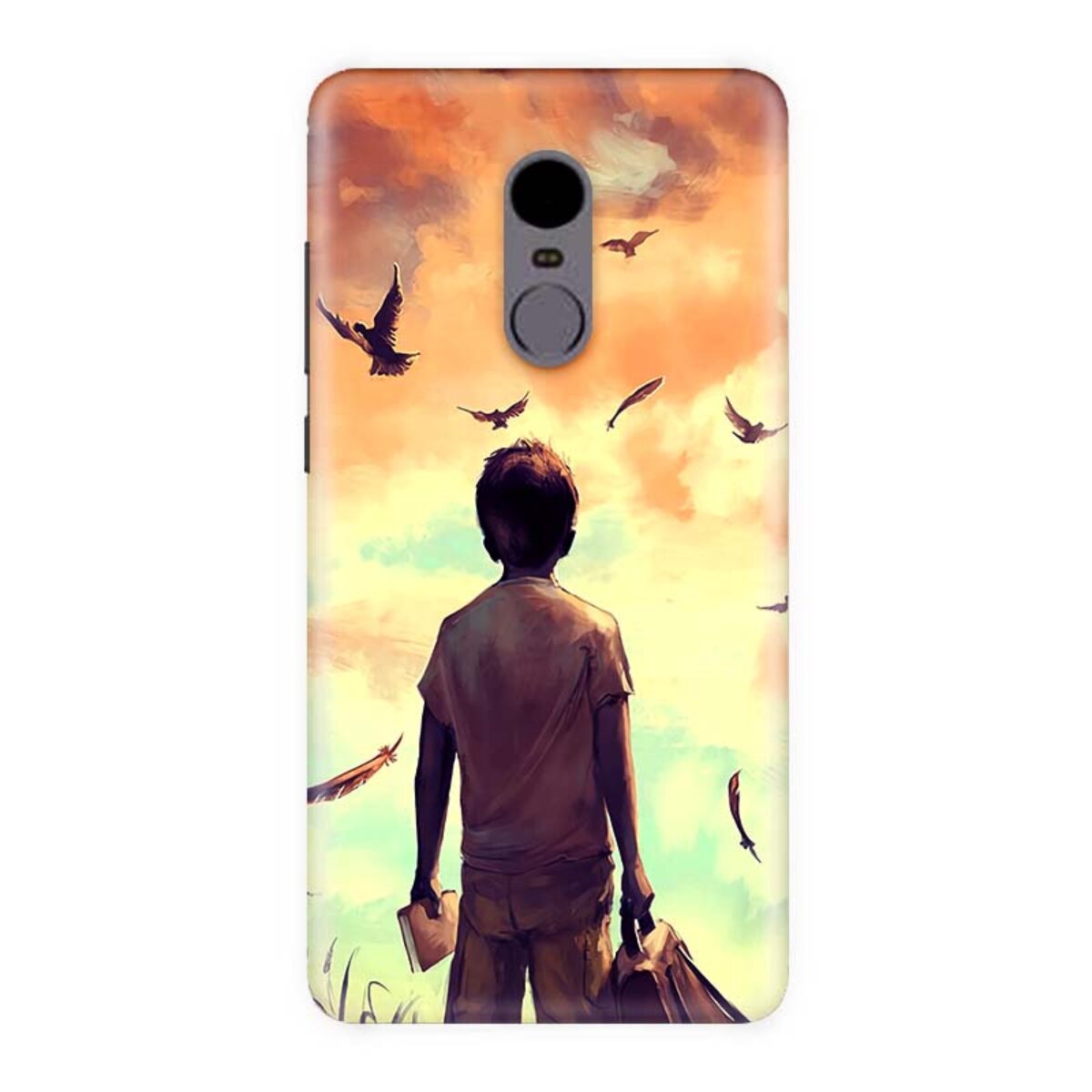 Alone Boy Redmi Note 4 Back Cover & Case At 99 Only - Spkases