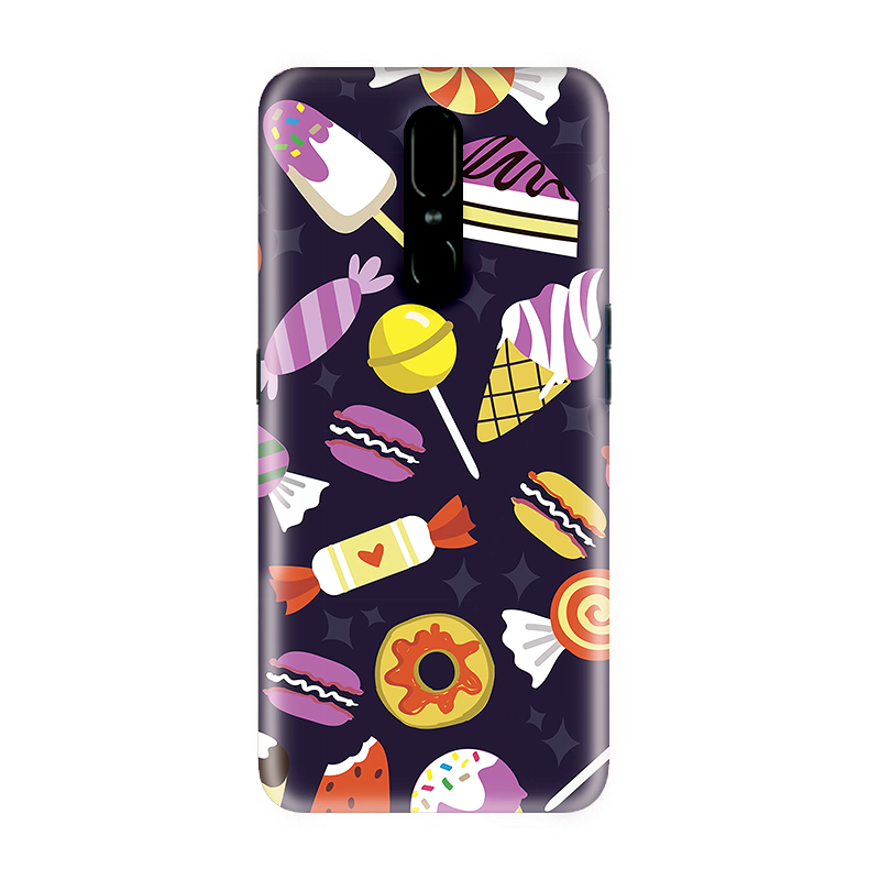 OPPO F11 14 Chocolate Candy Doodle Oppo F11 Back cover